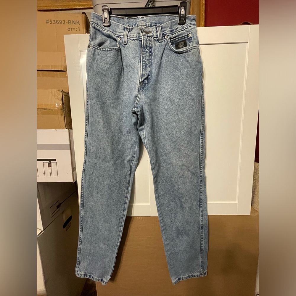 Vintage 1990’s Harley-Davidson Light Blue Jeans (authentic) Sz 10/L